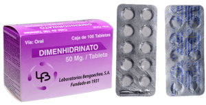 DIMENHIDRINATO-50MG-tabletas-laboratorio-bengoechea
